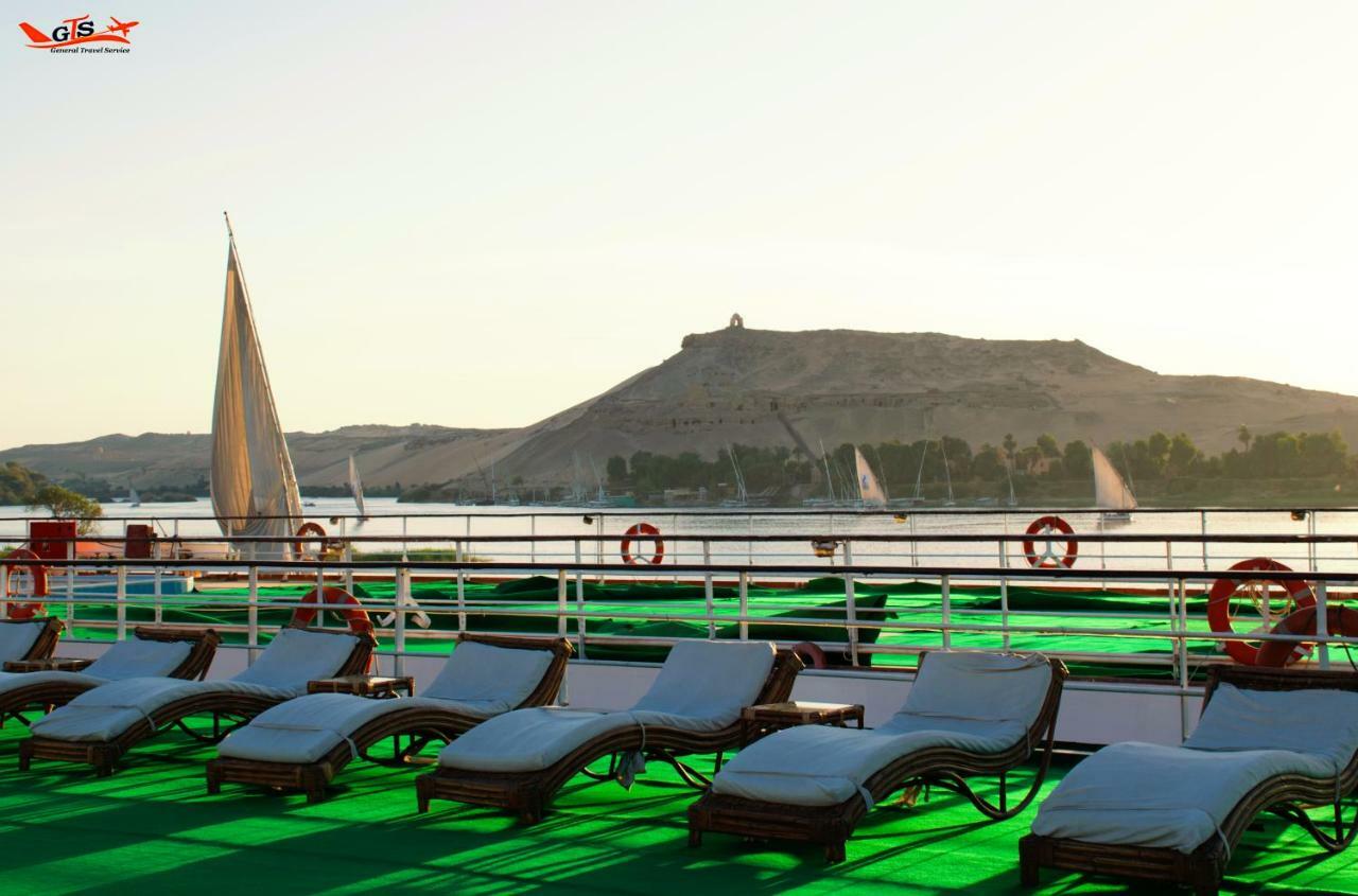 Gts Nile Cruise Luxor Aswan Every Monday From Luxor Friday From Aswan Exteriér fotografie