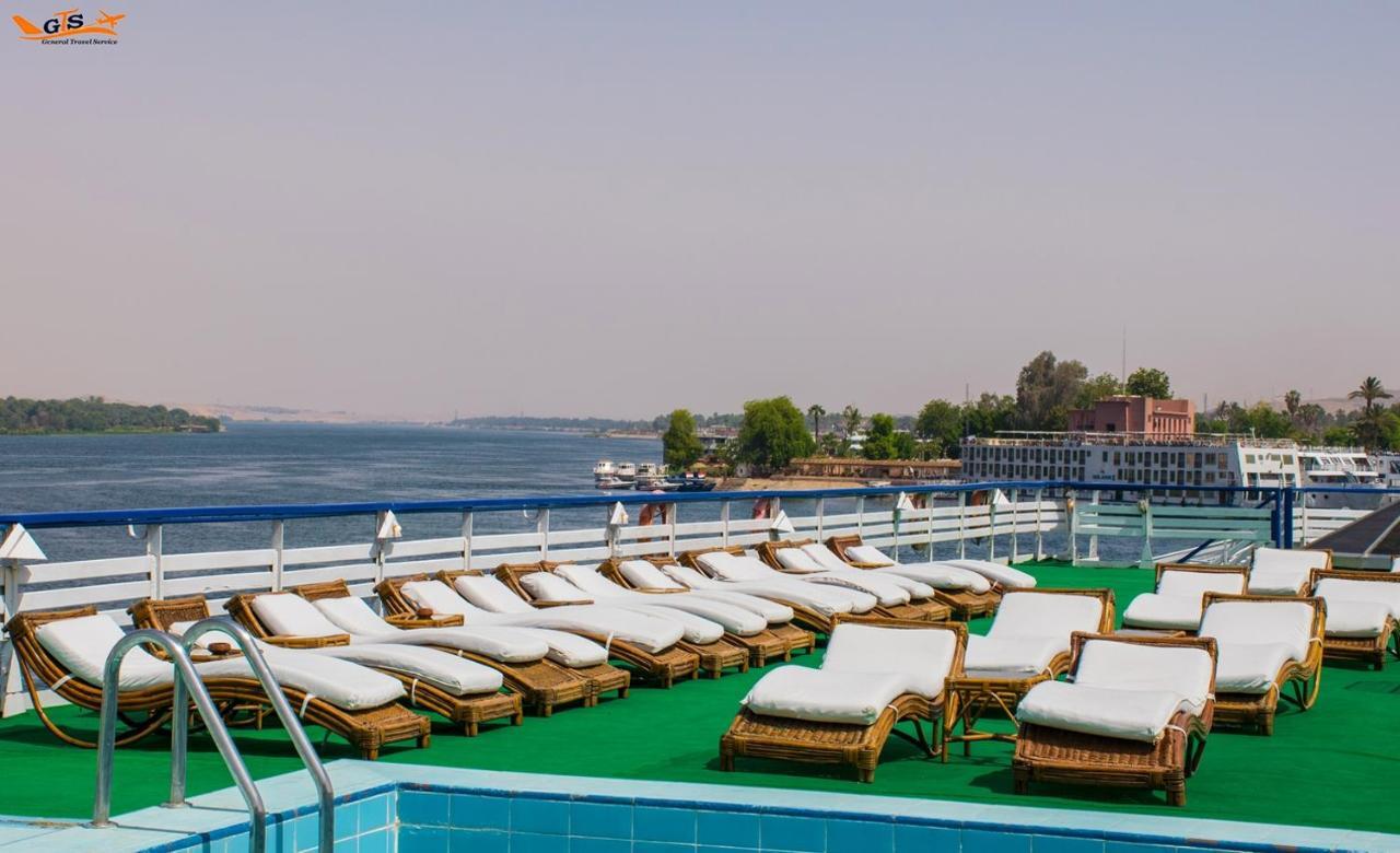 Gts Nile Cruise Luxor Aswan Every Monday From Luxor Friday From Aswan Exteriér fotografie